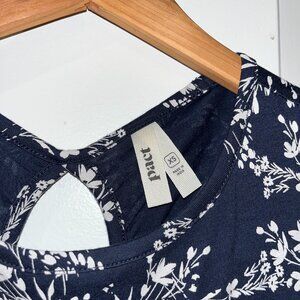 Pact Organic Cotton Fit & Flare Open Back Maxi Dress